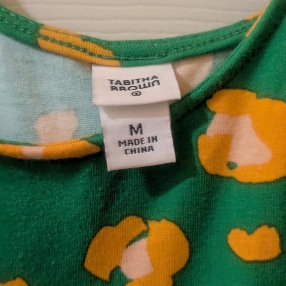 Midi Green and Yellow Tabitha Brown Dress - Picture 3 of 3